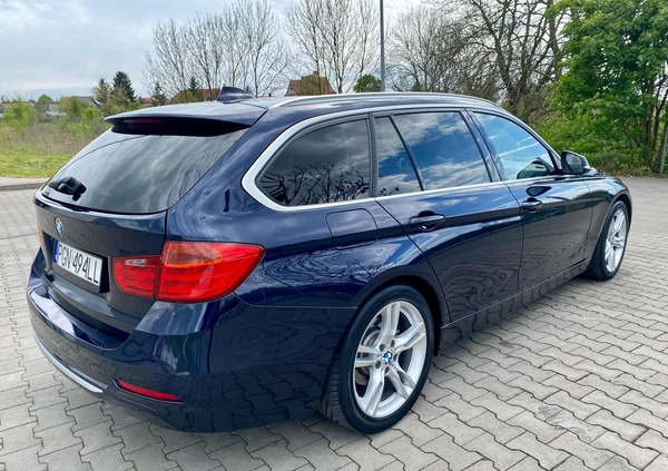 BMW Seria 3 cena 49900 przebieg: 175000, rok produkcji 2014 z Trzemeszno małe 46